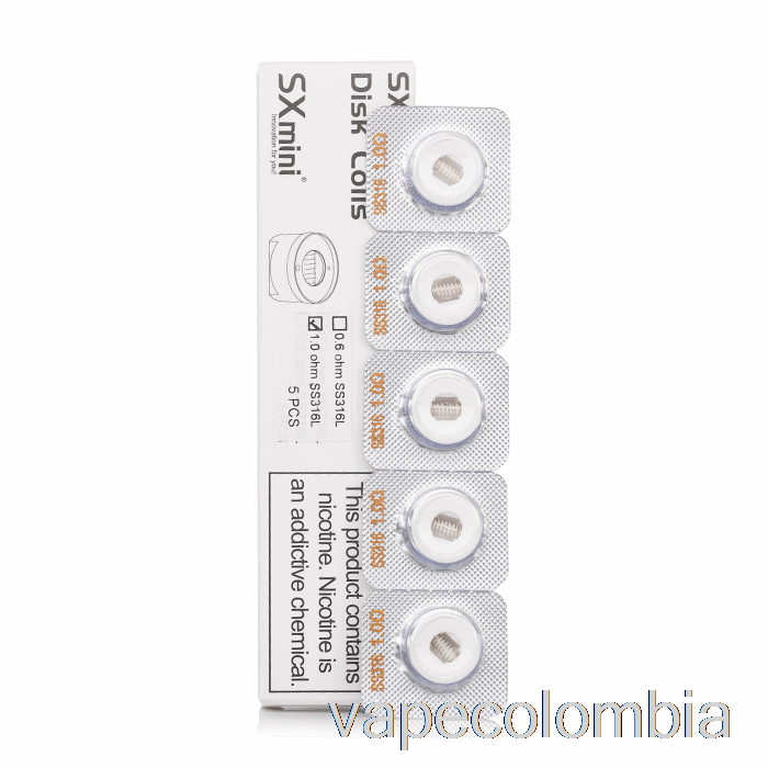 Bobinas De Repuesto Vape Recargable Yihi Sx Nano Ada Bobinas De 1.0ohm